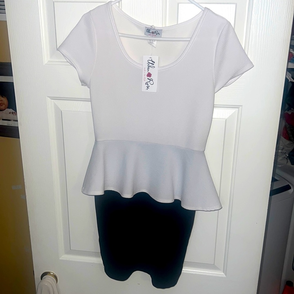 NWT Urban Rose black and white dress